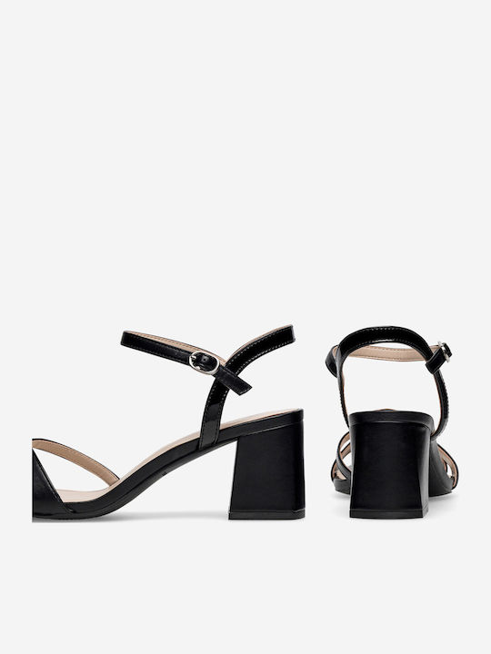 Schwarze Damen Sandalen