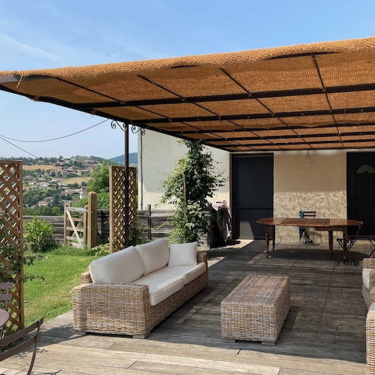 Showood Rectangular Brown Shade Sail 3x4m