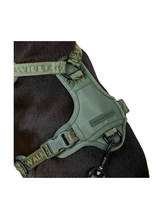 William Walker Hundegeschirr Apex Y Grün Leichtes Mesh & Neopren X-Large 69-100cm