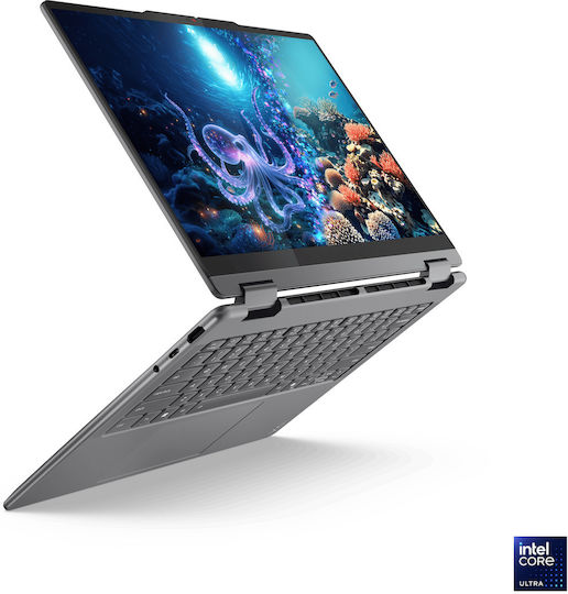 Lenovo Yoga 7 2-in-1 14ILL10 14" OLED Touchscreen (Ultra 7-256V/16GB/512GB SSD/W11 Home) Luna Grey (GR Keyboard)