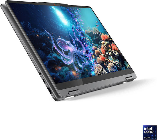 Lenovo Yoga 7 2-in-1 14ILL10 14" OLED Touchscreen (Ultra 7-256V/16GB/512GB SSD/W11 Home) Luna Grey (GR Keyboard)