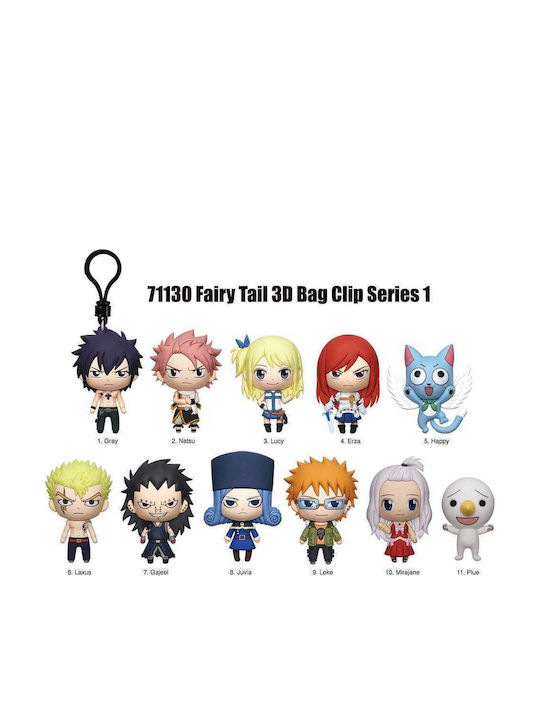 Fairy Tail 3d Foam Bag Clips Serie 1 Display 24