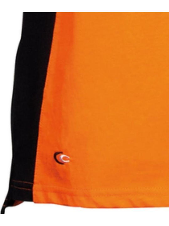 T-shirt Εργασίας Cofra Sesma Orange Black
