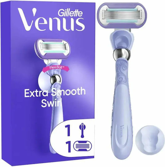 Venus Venus Swirl Aparat de Ras pentru Corp pentru Piele Sensibilă