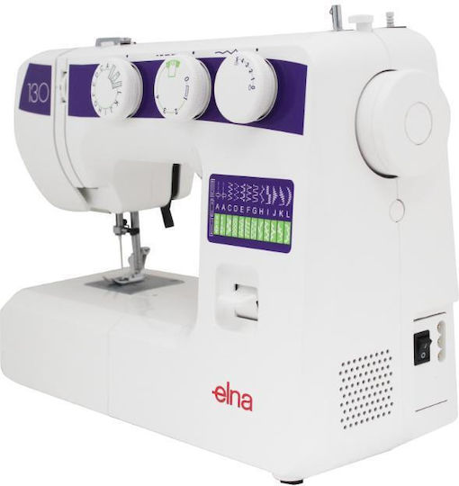 Elna Haushaltsnähmaschine Weiß