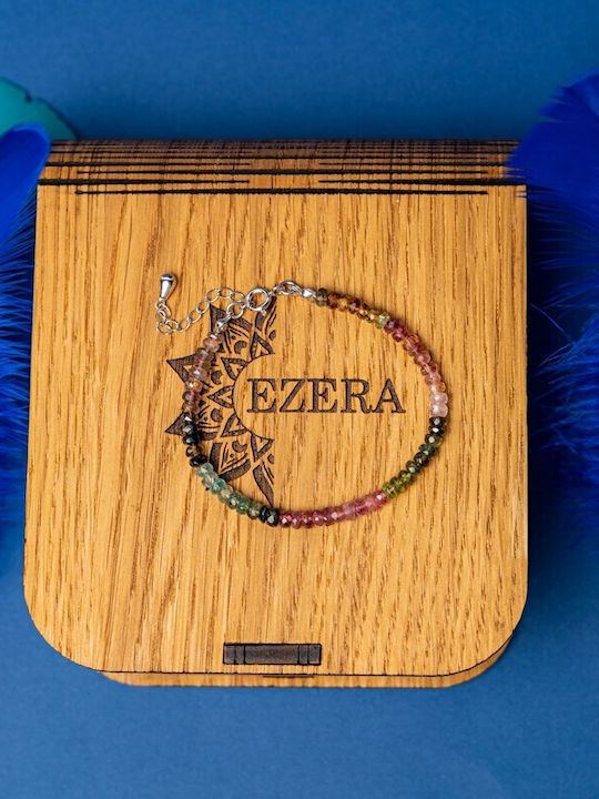 Ezera Women's Silver Chain Bracelet 16.5cm