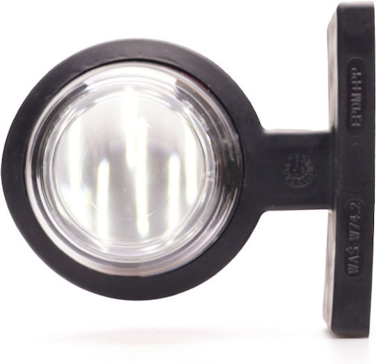 Led Side Light Omega Type Meteors Red White 12v-24v