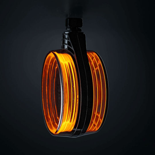 Strands Spanish LED Lumină laterală de gabarit Tip Cercel Ø11mm Portocaliu Portocaliu 10v40v