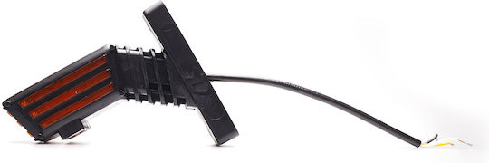 Led Triple Side Volume Light Horn Type Short Was Flash Function 12v24v Left
