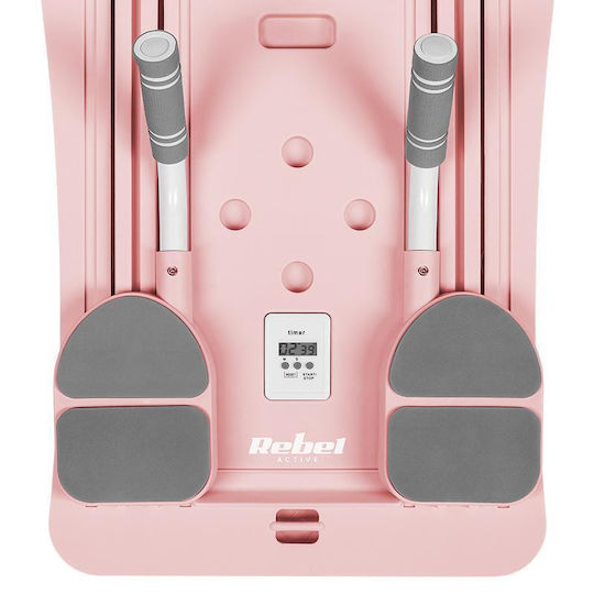 Rebel Active Placă Pilates 9 în 1 Rba-3069-pk Greutate Maximă 150 Kg Roz