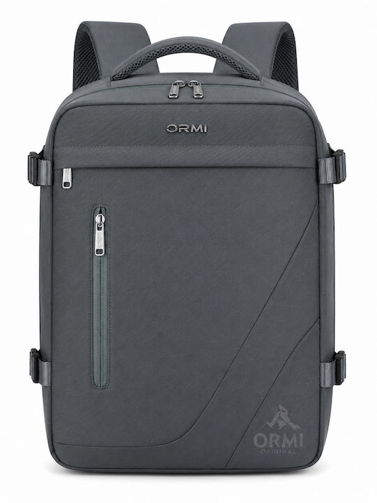 Ormi Rz29053 Travel Backpack 40x20x30cm Cabin Size Air Compression System Laptop Compartment & Large Capacity Grey