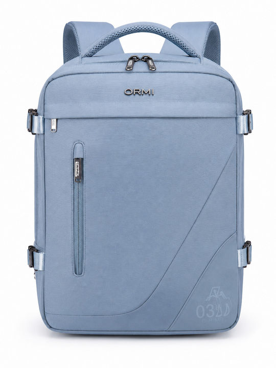 Ormi Rz29053 Travel Backpack 40x20x30cm Cabin Size Air Compression System Laptop Compartment & Large Capacity Light Blue