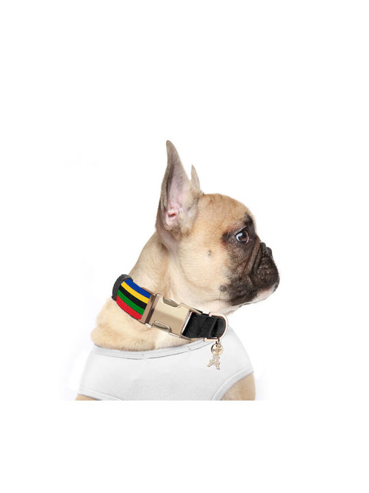 Milk & Pepper Hundehalsband Olympe Mehrfarbig S45 35-53cm 2.5cm
