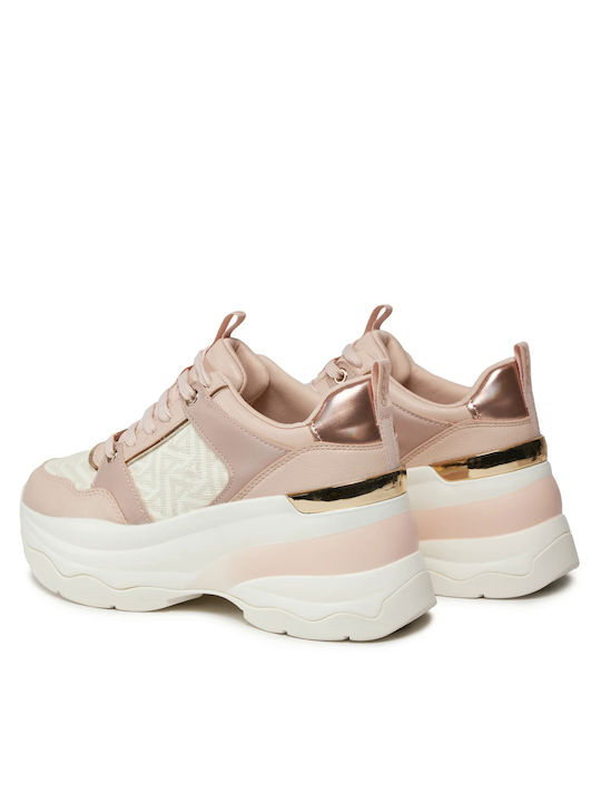 Adidasi Flatforms pentru femei Roz