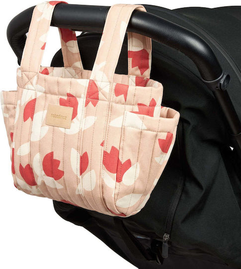 Nobodinoz Beige Stroller Bag Hyde Park