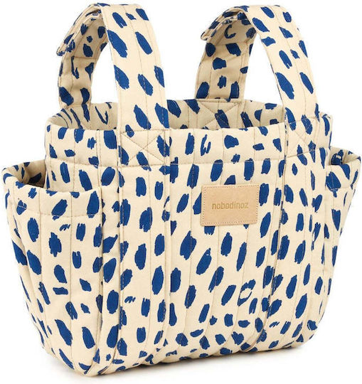 Nobodinoz Beige Stroller Bag Hyde Park