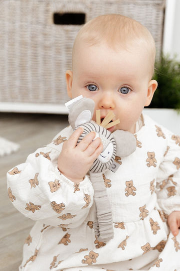 Cheeky Chompers Teething Rattle BPA Free Silicone for 0 m+