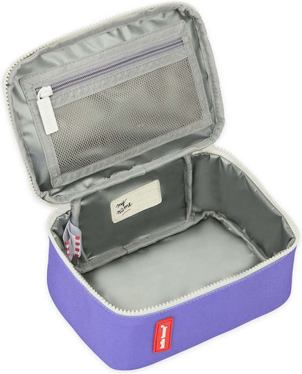 Hello Hossy Schulische Isolierte Kinder Lunchtasche Handtasche Lila 20,5cm