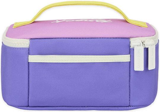 Hello Hossy Schulische Isolierte Kinder Lunchtasche Handtasche Lila 20,5cm