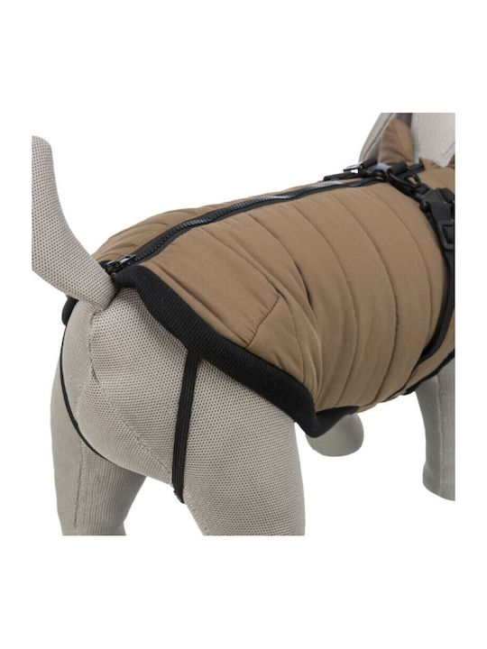 Trixie Dog Coat Beige Back Length 33 cm