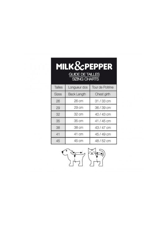 Milk & Pepper Milk & Pepper Hundemäntel Wasserdichtes Schwarz