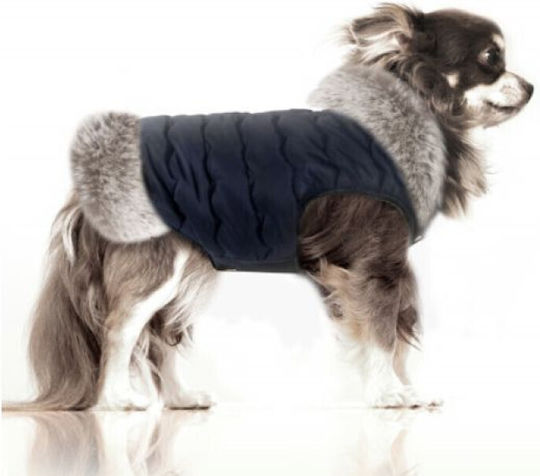 Milk & Pepper Dog Coat Waterproof Blue