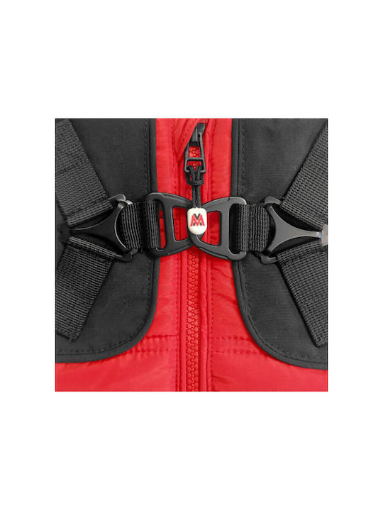 Milk & Pepper Hundemantel Rot mit Rückenlänge 45 cm