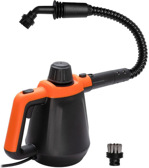 Adler Handdampfreiniger mit Druck 3,5bar mit Stielgriff