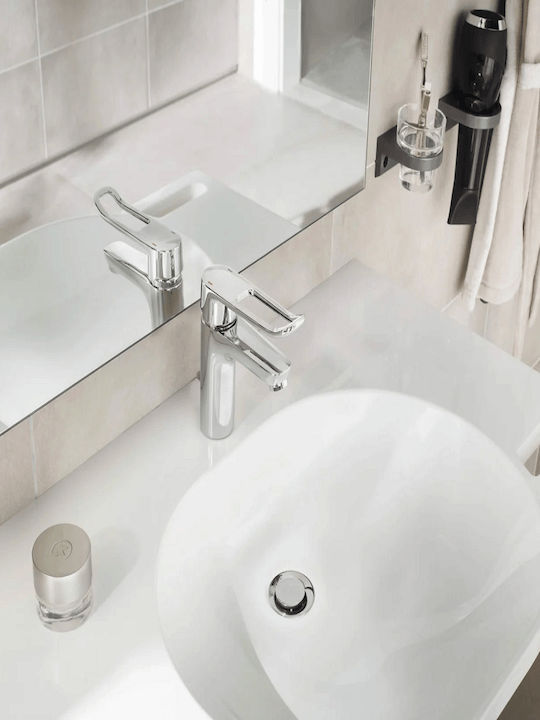 Hansa Clinica Mixing Tall Sink Faucet Silver