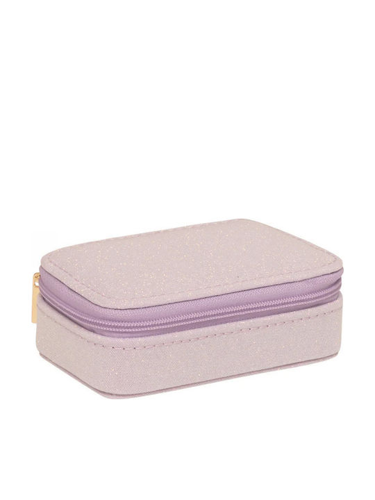 Mimi & Lula Casetă Pentru Bijuterii Din Material Violet Mimi & Lula Casetă Pentru Bijuterii Din Material Violet