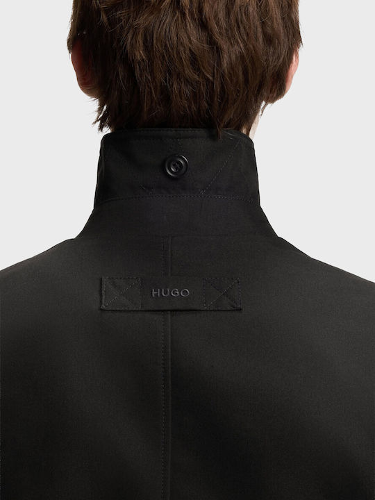 Мъжко палто Black