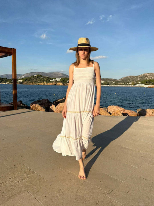 Καλοκαιρινό Maxi Κομπινεζόν Φόρεμα Carmen Dress