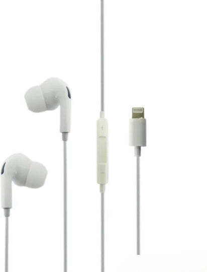 In-ear Handsfree Earphones with Lightning Plug White