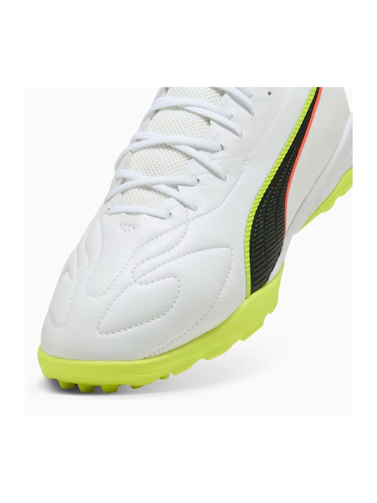 PUMA TT Fußballschuhe mit geformten Stollen Weiß