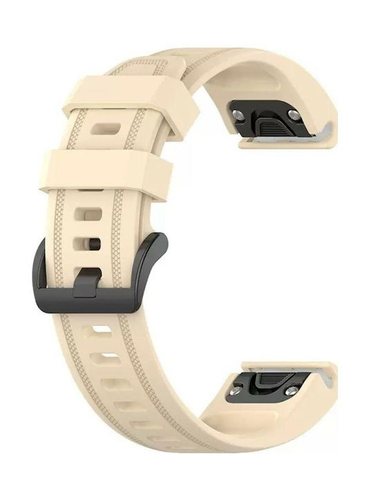 Beline Beige Wearable Strap for Fenix 5 5 Plus 6 6 Pro 7 7 Pro 8 E (47mm) Beline Beige Wearable Strap for Fenix 5 5 Plus 6 6 Pro 7 7 Pro 8 E (47mm)