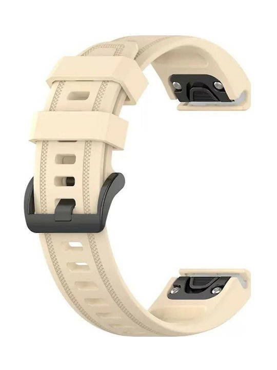 Beline Beige Strap for Fenix 5S/5S Plus/6S/6S Pro/7S/7S Pro/8 (43mm) Realme Watch 2 Beline Beige Strap for Fenix 5S/5S Plus/6S/6S Pro/7S/7S Pro/8 (43mm) Realme Watch 2