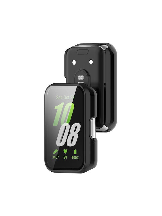 Techsuit Defense360 Pro Plastic Case with Tempered Glass in Black Colour for Samsung Galaxy Fit3 Techsuit Defense360 Pro Plastic Case with Tempered Glass in Black Colour for Samsung Galaxy Fit3