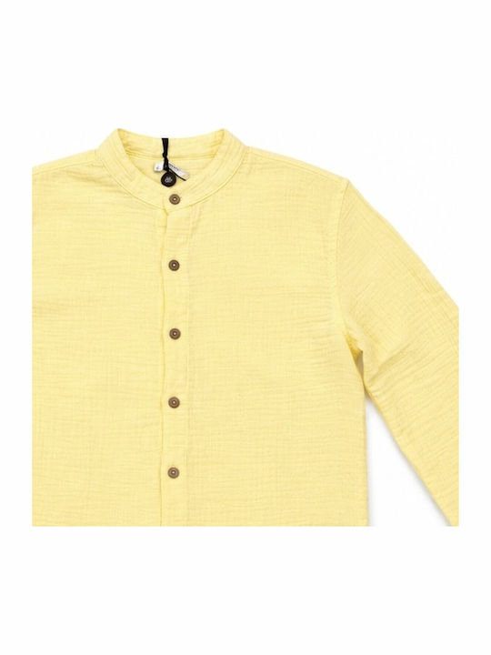 Kids Short-Sleeved Shirt Yellow