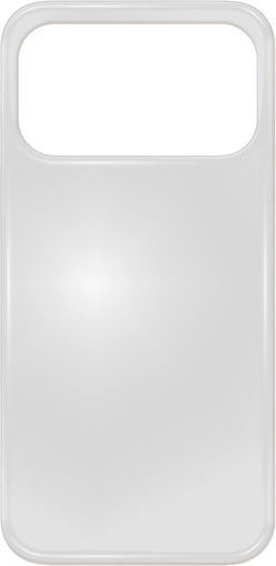 Pedea Silikon Umschlag Rückseite Transparent Für iPhone 17 Pro Max