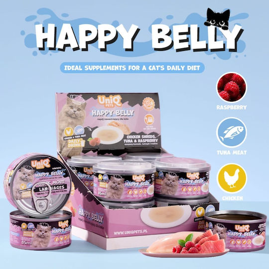 Uniq Wet Cat Food with Chicken and Tuna 8x