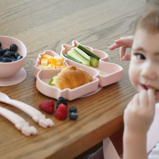 Melii Baby Set with Multicolour Silicone Spoons 4 Pieces