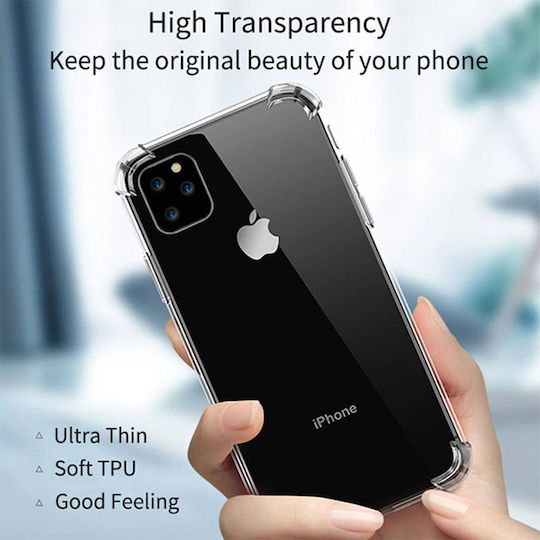 Sonique Armor Back Cover Silicone Transparent (Realme 9i)