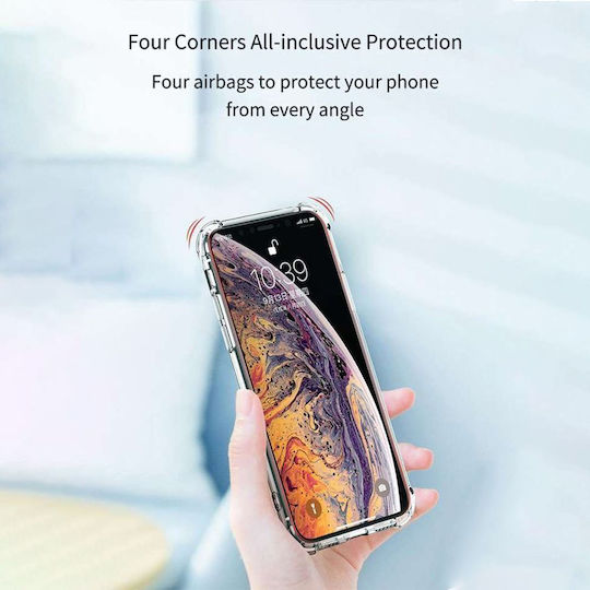 Sonique Armor Задна корица Силикон Прозрачен (Galaxy A70)