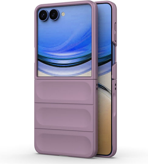 Techsuit Magic Rückseite Umschlag Silikon Lila (Samsung Galaxy Z Flip8)