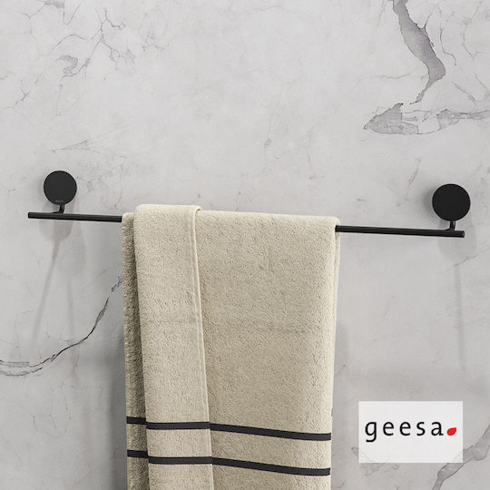 Geesa Opal Wall-Mounted With Screws Black