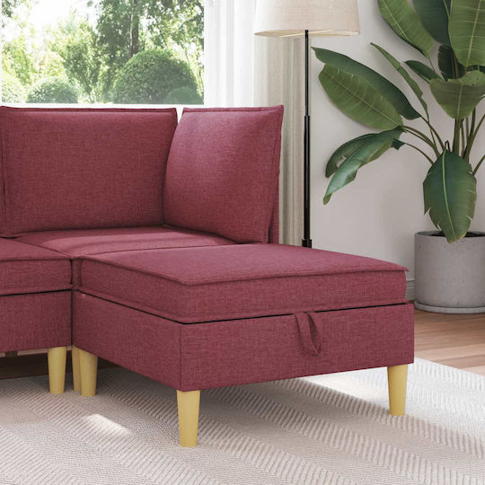 Fußhocker mit Stauraum Rosa Fußhocker mit Stauraum Rosa