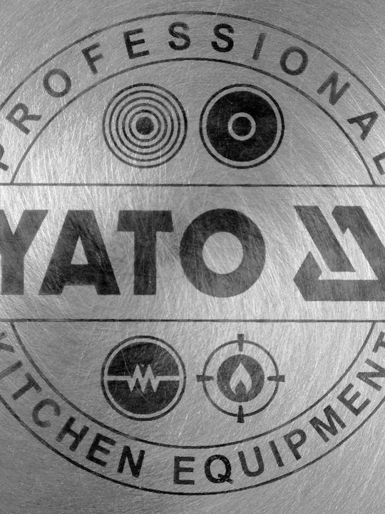 Yato Неръждаема Плитка Тенджера 9л / 25см