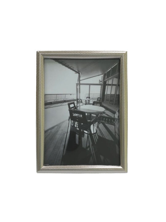 Karvounis Metallic Photo Frame with Silver Frame