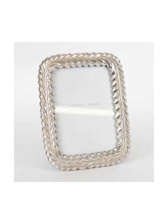 Estheti Home Κορνίζα Resin Ασημί 10x15cm 14.8x1.8x19.5cm 756-12076