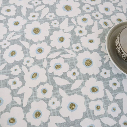 Dimeco Kariert Tischdecke Diana Blau 85x85cm